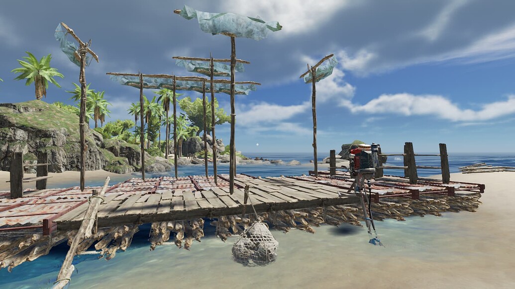 Raft Construction - Multiple Sails - [PC] Images and Videos - Stranded Deep